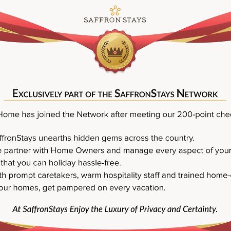 SaffronStays Firdaus Baug Khamshet Exterior foto