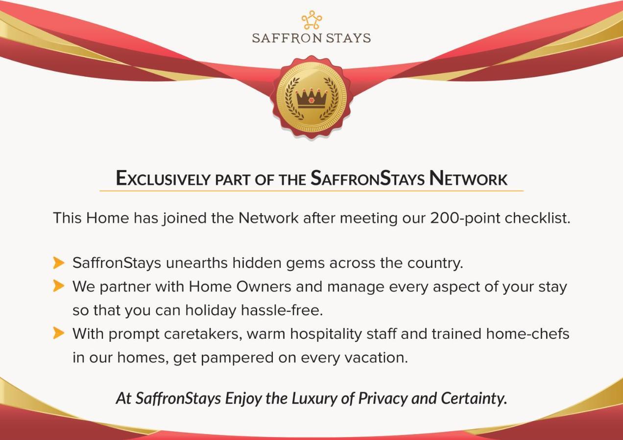 SaffronStays Firdaus Baug Khamshet Exterior foto